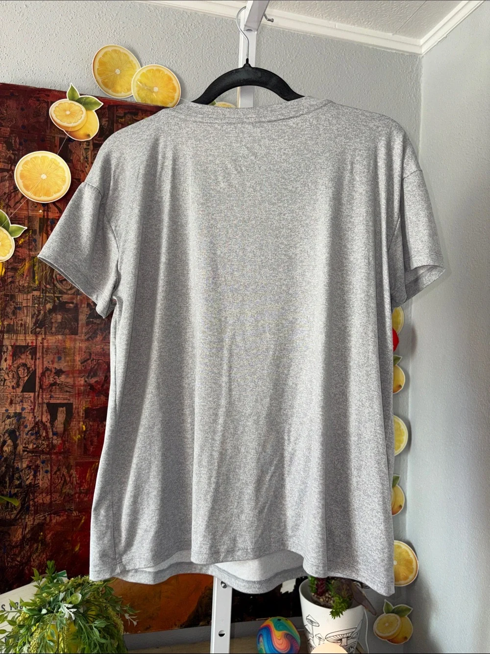 Gray 'On Sundays We Brunch' Graphic Tee Size M